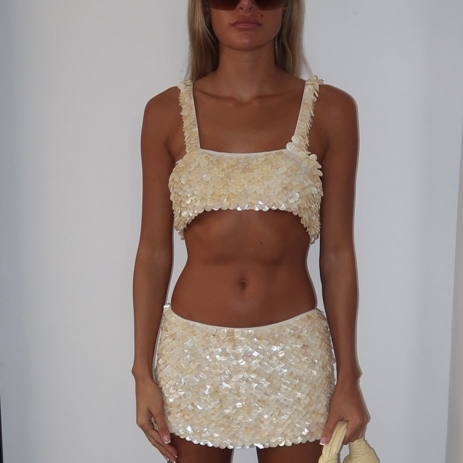 “Scale” Cropped Co Ord