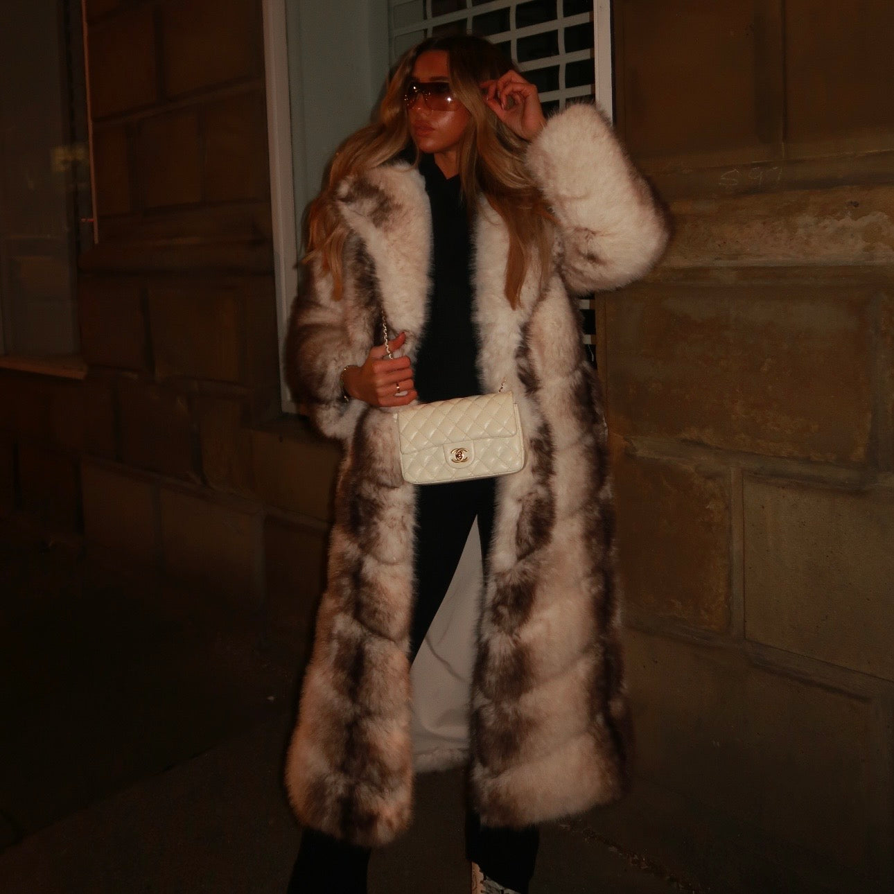 Arctic 2.0 faux fur coat