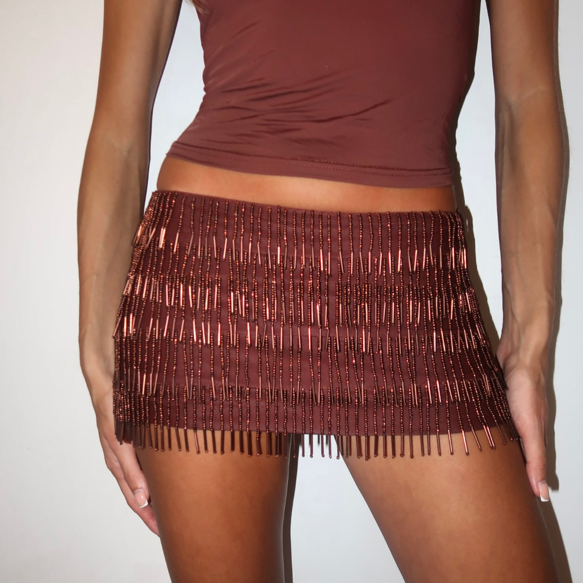 “Drop a Glint” Mini skirt
